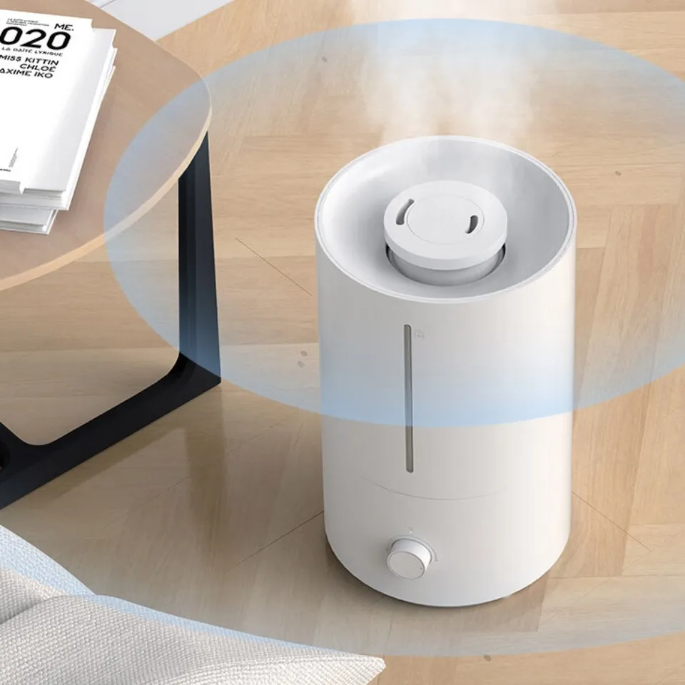Xiaomi Mijia Nemlendirici 2 Ev Düşük Gürültü Gümüş İyon Yatak Odası Ofis Su Eklenen Büyük Kapasiteli 4L Nemlendirici