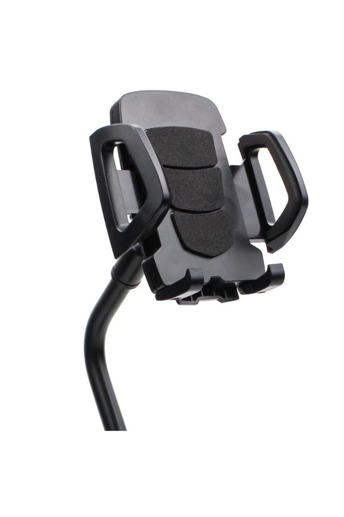 Uzun Kollu Araç Telefon Tutucu - 360° Döner, Siyah Havalandırma ve Konsol Uyumlu, Navigasyon Standı