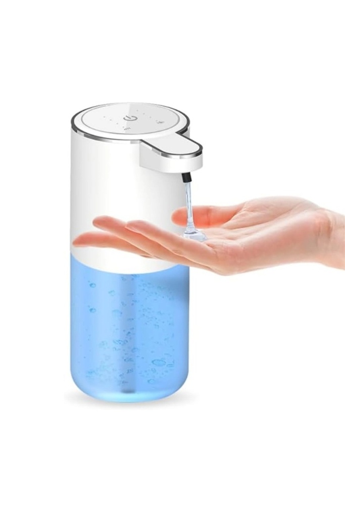 USB Şarjlı Otomatik Sabunluk – 400ml, Temassız Sensörlü, Duvar Tipi IPX5