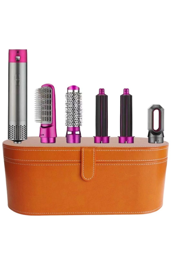 Premium 5'i 1 Arada Sıcak Hava Saç Şekillendirici Seti-Bukle, Fön,Düzleştirici(Özel Kutulu)