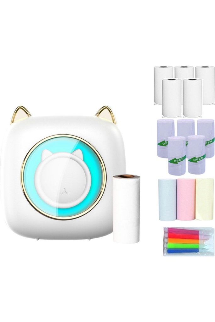 Mini Cep Yazıcı Taşınabilir Termal Yazıcı Makinesi