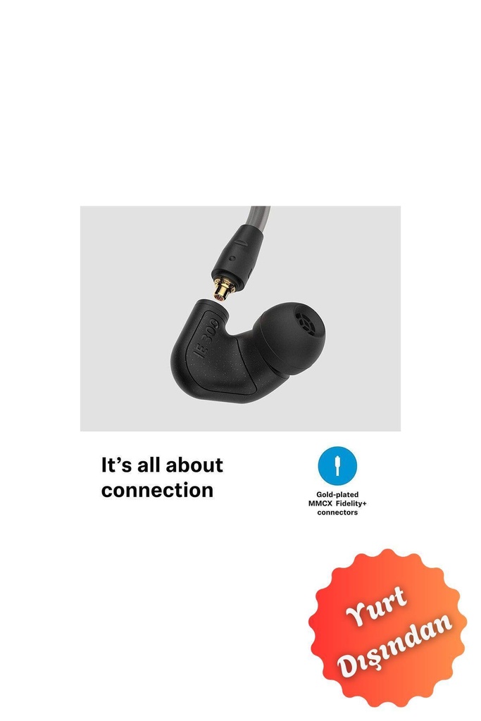 Sennheiser Ie300 Kulak Içi Kulaklık - Yüksek Çözünürlüklü Hi-fi Ses