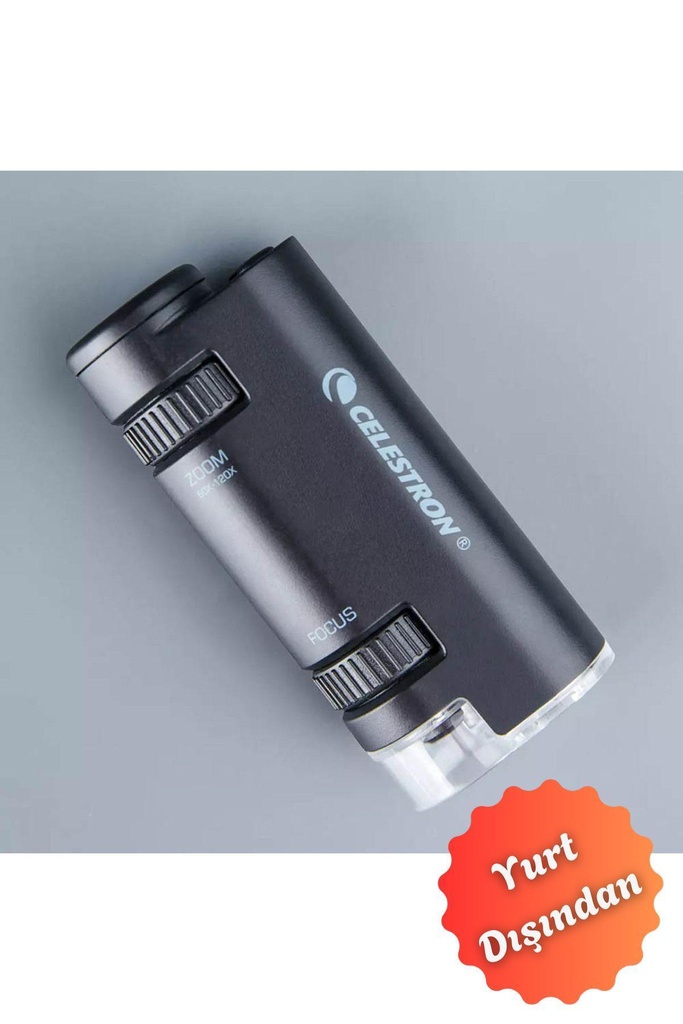 Led Işıklı Cep Mikroskobu Taşınabilir Yüksek Güçlü Mikroskop