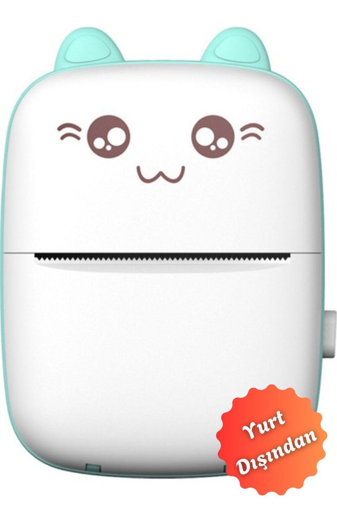 Taşınabilir Mini Cep Yazıcı - Termal Yazıcı (1 RULOLU)