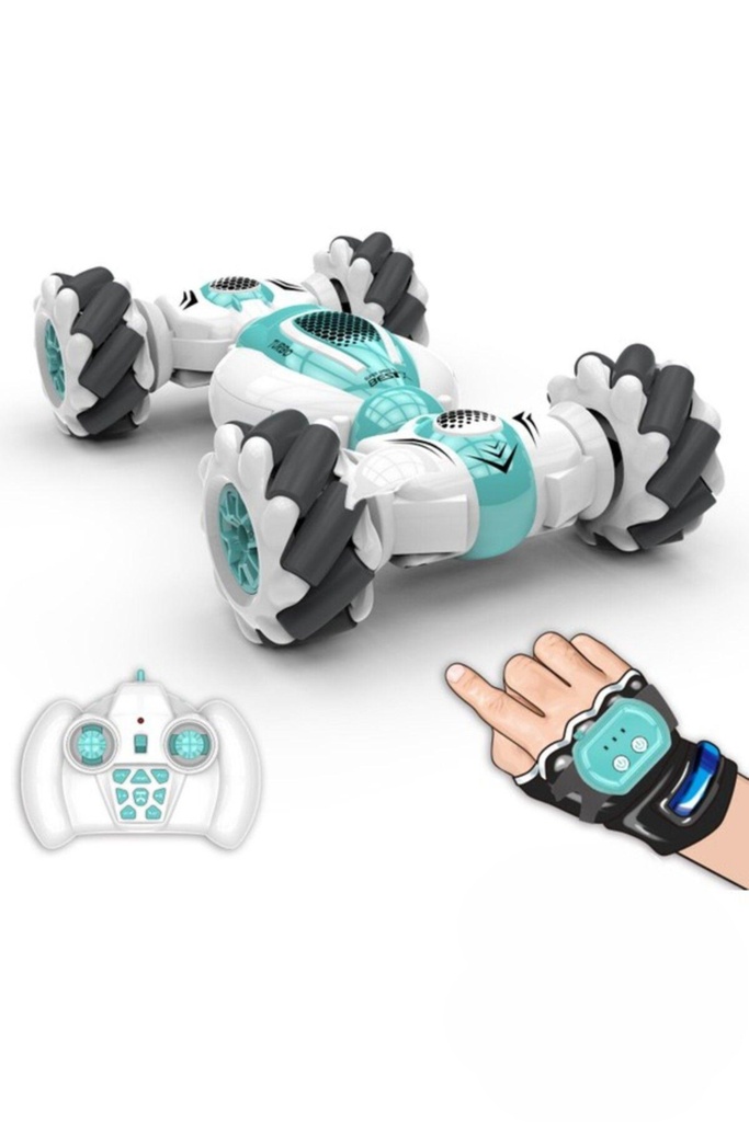 Hareket Algılamalı Drift Uzaktan Kumandalı Araba – 360° Dönüş, Deforme Gövde, Şarjlı